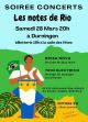Concert : Les notes de Rio
